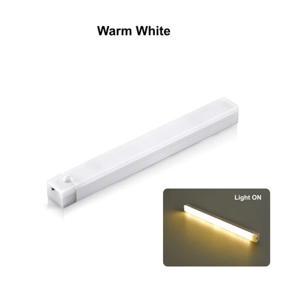 Luz LED con Sensor de Movimiento Recargable — Ilumina Armarios y Pasillos sin Cables