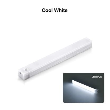 Luz LED con Sensor de Movimiento Recargable — Ilumina Armarios y Pasillos sin Cables